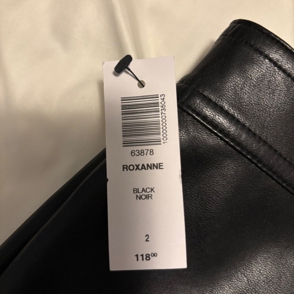 Aritzia Wilfred Pleather Skirt - Picture 4 of 5